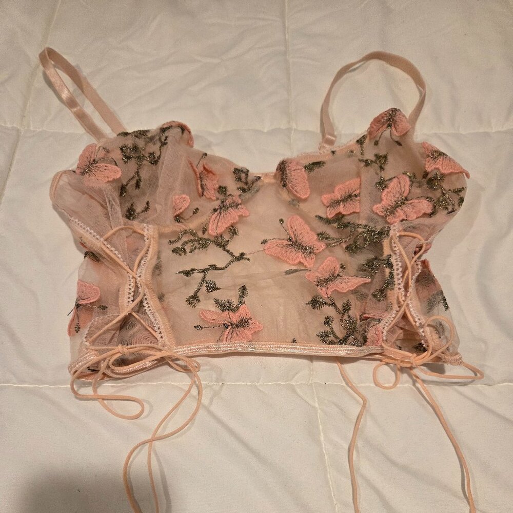 sheer camisole top